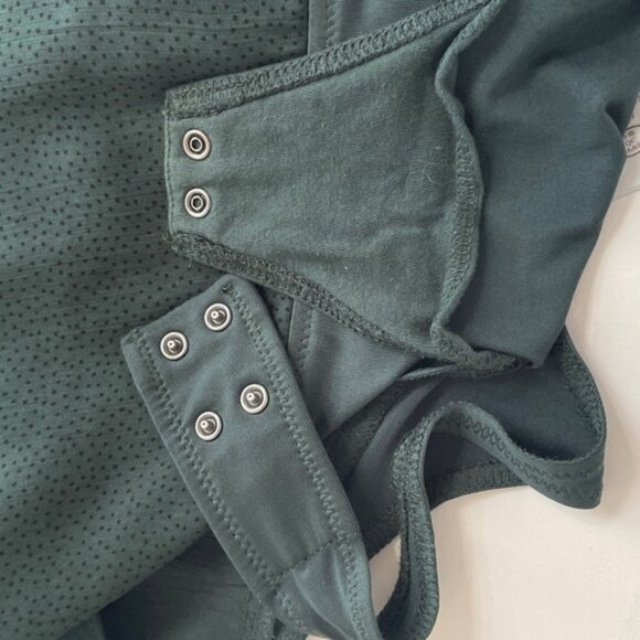 Abercrombie Fitch Large Chiffon Bodysuit Ruffle Coquette Romantic Forest Fairy - Picture 9 of 16